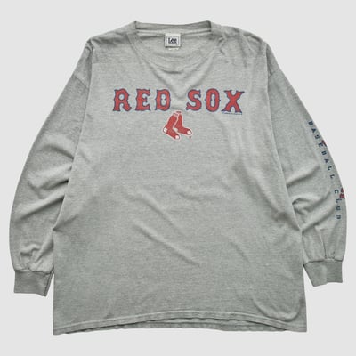 Boston Red Sox Lee Apparel 2007 Long Sleeve T-shirt - Heather Gray - XL by Fanatics Real Vintage