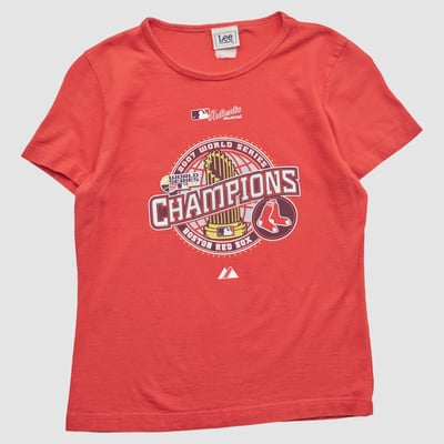 Boston Red Sox Lee Apparel 2007 T-shirt - Red - S by Fanatics Real Vintage