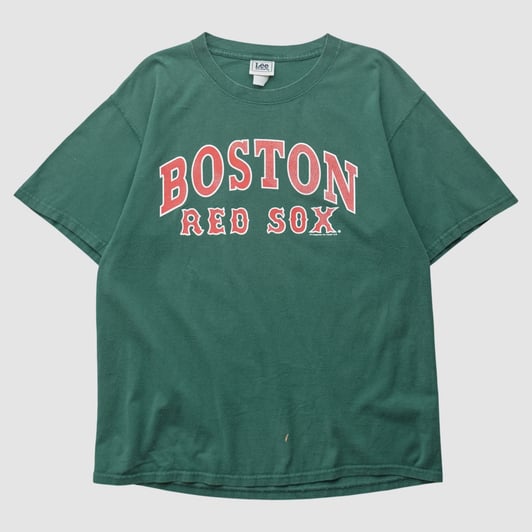 Boston Red Sox Lee Apparel 2008 T-shirt - Green - L by Fanatics Real Vintage