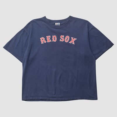 Boston Red Sox Majestic 2000s T-shirt - Navy - 2XL by Fanatics Real Vintage