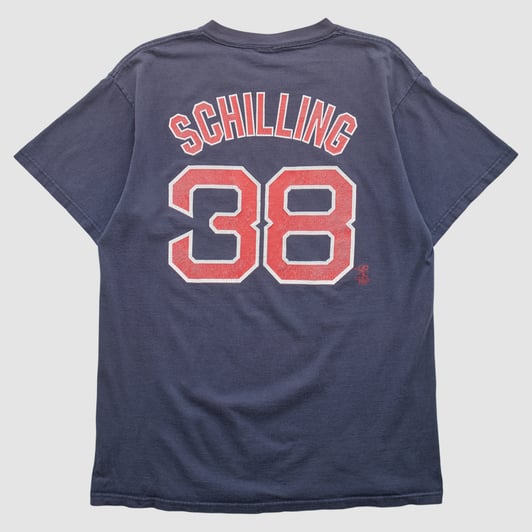 Boston Red Sox Majestic 2000s T-shirt - Navy - M by Fanatics Real Vintage