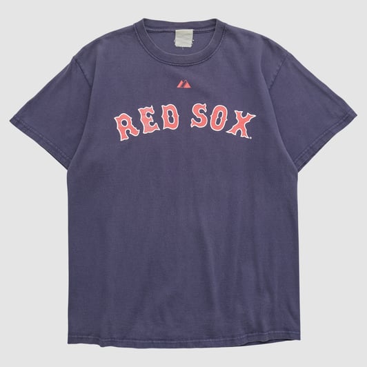 Boston Red Sox Majestic 2000s T-shirt - Navy - S by Fanatics Real Vintage