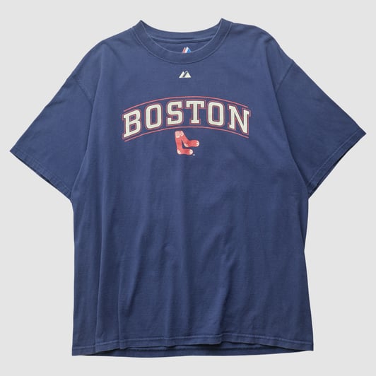 Boston Red Sox Majestic 2007 T-shirt - Navy - 2XL by Fanatics Real Vintage