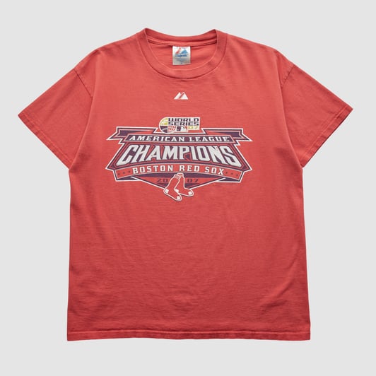Boston Red Sox Majestic 2007 T-shirt - Red - S by Fanatics Real Vintage