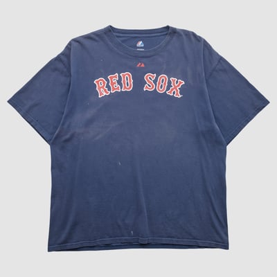 Boston Red Sox Majestic 2008 T-shirt - Navy - 2XL by Fanatics Real Vintage