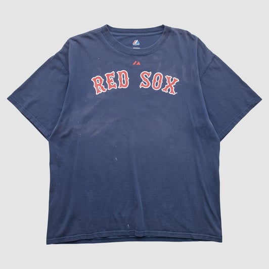 Boston Red Sox Majestic 2008 T-shirt - Navy - 2XL by Fanatics Real Vintage
