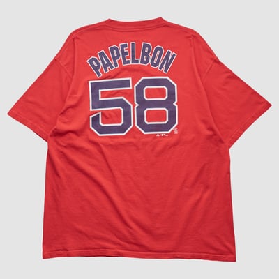 Boston Red Sox Majestic 2008 T-shirt - Red - 2XL by Fanatics Real Vintage