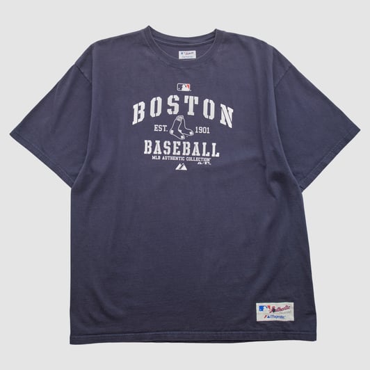Boston Red Sox Majestic 2010 T-shirt - Navy - 3XL by Fanatics Real Vintage