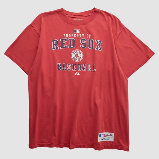 Boston Red Sox Majestic 2010 T-shirt - Red - L by Fanatics Real Vintage