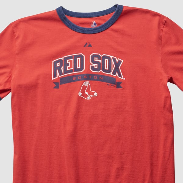Boston Red Sox Majestic 2010 T-shirt - Red - M by Fanatics Real 