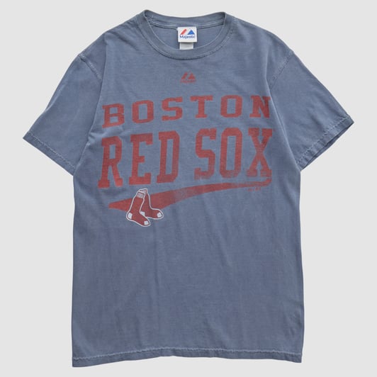 Boston Red Sox Majestic 2010s T-shirt - Blue - S by Fanatics Real Vintage