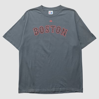 Boston Red Sox Majestic 2010s T-shirt - Gray - XL by Fanatics Real Vintage