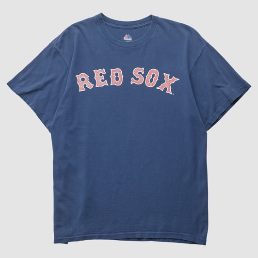 Boston Red Sox Majestic 2010s T-shirt - Navy - M by Fanatics Real Vintage