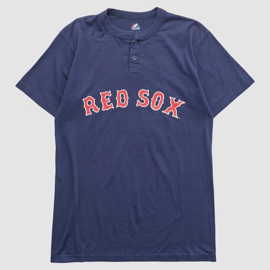Boston Red Sox Majestic 2010s T-shirt - Navy - M by Fanatics Real Vintage
