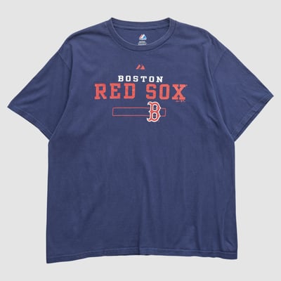 Boston Red Sox Majestic 2010s T-shirt - Navy - XL by Fanatics Real Vintage