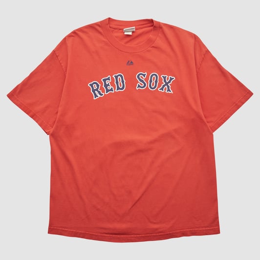 Boston Red Sox Majestic 2010s T-shirt - Red - 2XL by Fanatics Real Vintage