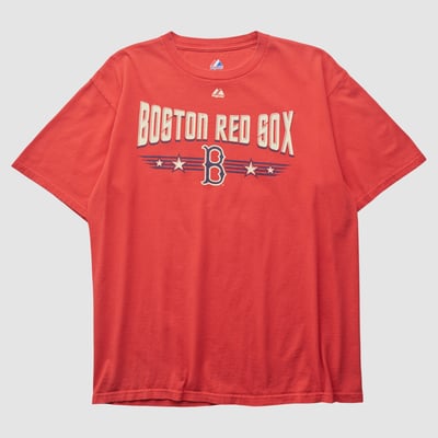 Boston Red Sox Majestic 2010s T-shirt - Red - M by Fanatics Real Vintage