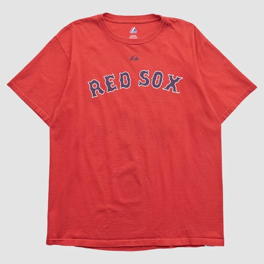 Boston Red Sox Majestic 2010s T-shirt - Red - M by Fanatics Real Vintage