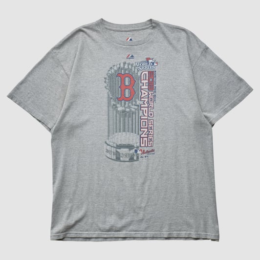 Boston Red Sox Majestic 2013 T-shirt - Gray - L by Fanatics Real Vintage