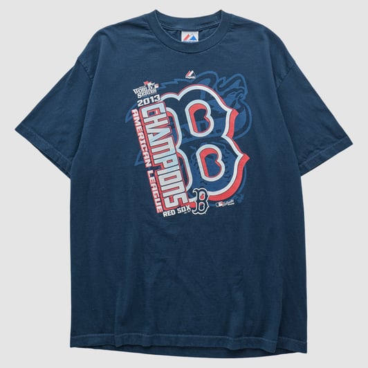 Boston Red Sox Majestic 2013 T-shirt - Navy - M by Fanatics Real Vintage