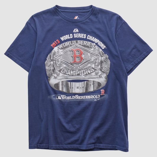 Boston Red Sox Majestic 2013 T-shirt - Navy - S by Fanatics Real Vintage
