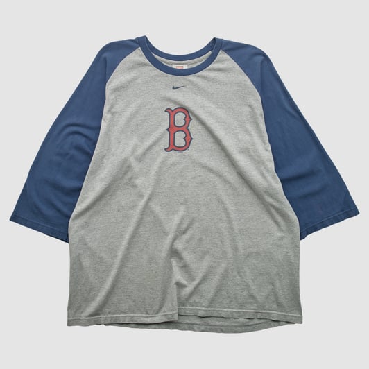 Boston Red Sox Nike 2000s T-shirt - Heather Gray - 2XL by Fanatics Real Vintage