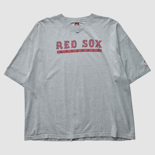 Boston Red Sox Nike 2000s T-shirt - Heather Gray - 4XL by Fanatics Real Vintage