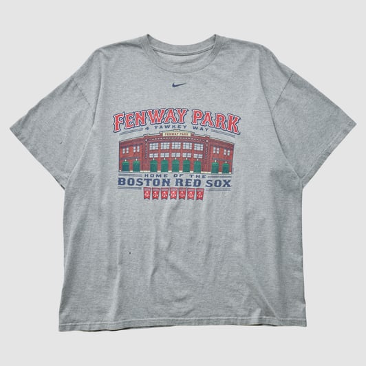 Boston Red Sox Nike 2007 T-shirt - Heather Gray - 2XL by Fanatics Real Vintage