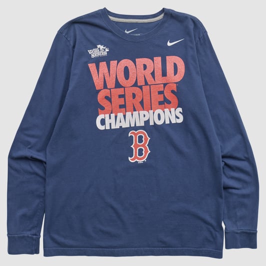 Boston Red Sox Nike 2013 Long Sleeve T-shirt - Blue - L by Fanatics Real Vintage