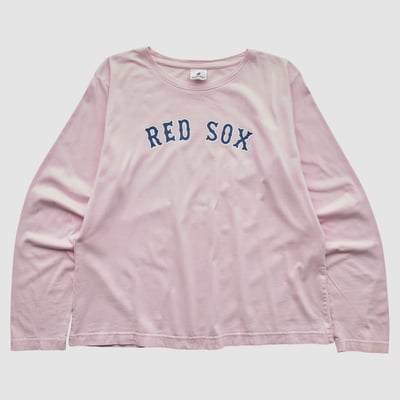 Boston Red Sox Soft As A Grape 2008 Long Sleeve T-shirt - Pink - S by Fanatics Real Vintage