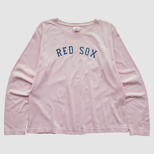 Boston Red Sox Soft As A Grape 2008 Long Sleeve T-shirt - Pink - S by Fanatics Real Vintage