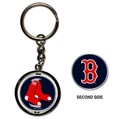 Boston Red Sox Spinner Key Ring