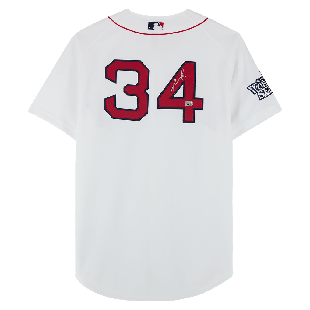 David Ortiz Boston Red Sox Autographed Fanatics Authentic White Mitchell & Ness 2013 Authentic Jersey  