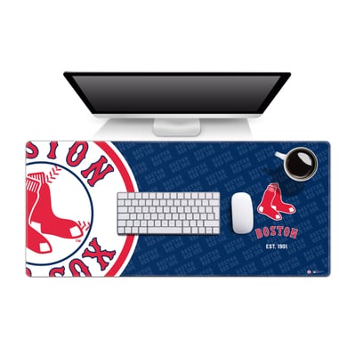 Boston Red Sox Fanpoint 15.7" x 35.4" Logo Series Desk Pad