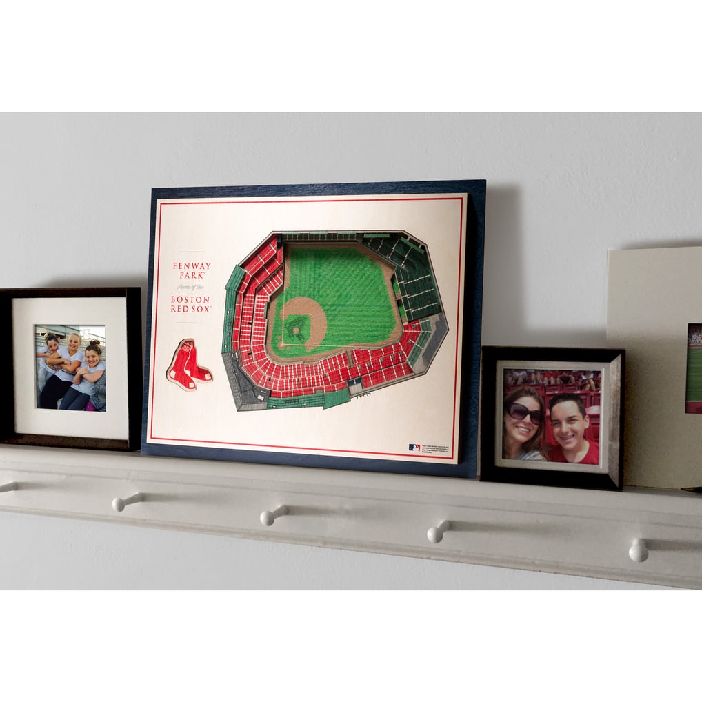 Boston Red Sox Fanpoint 17'' x 13'' 5-Layer 3D StadiumView Wall Art