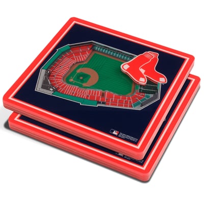 Boston Red Sox Fanpoint 3D StadiumView Coasters