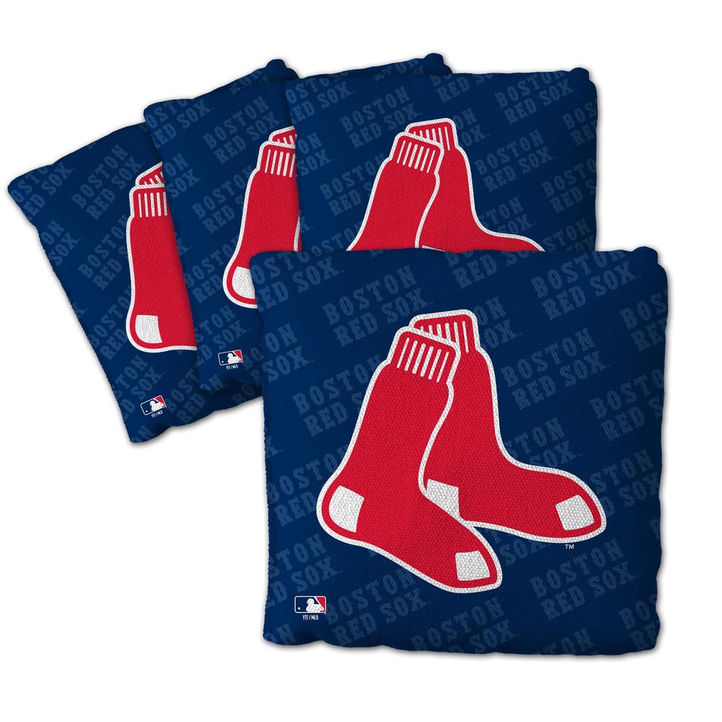 Boston Red Sox Fanpoint Four-Piece Cornhole Bag Set