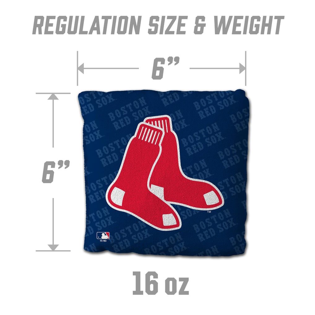 Boston Red Sox Fanpoint Four-Piece Cornhole Bag Set