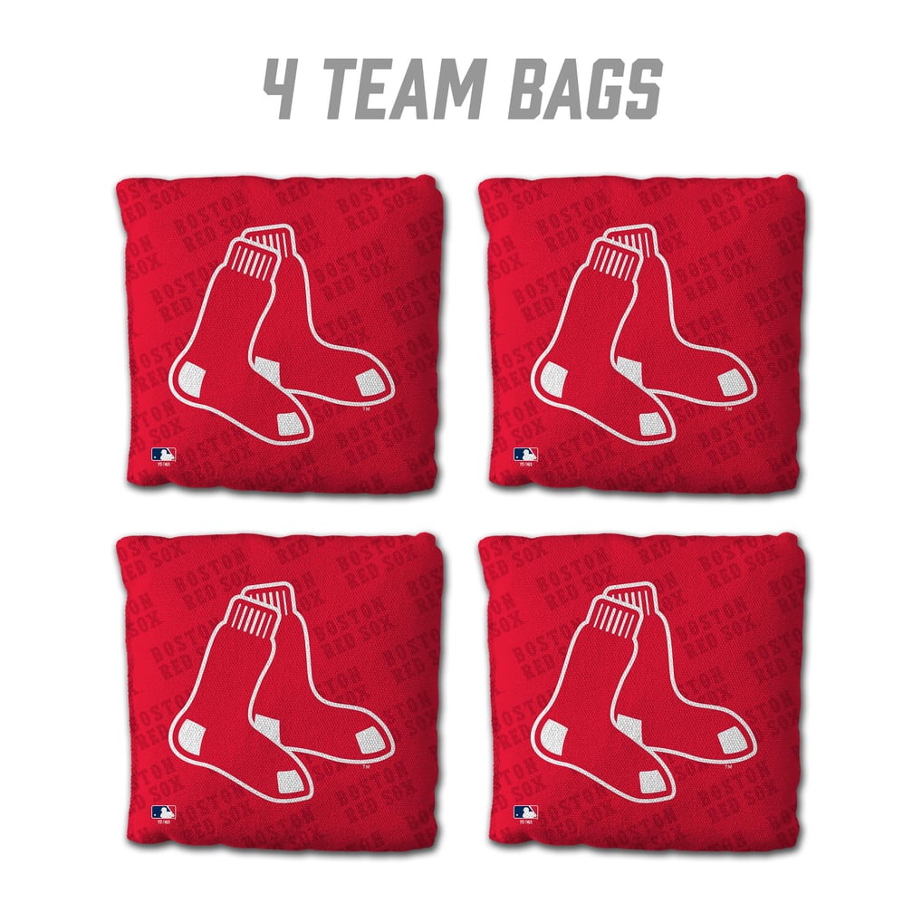Boston Red Sox Fanpoint Four-Piece Cornhole Bag Set