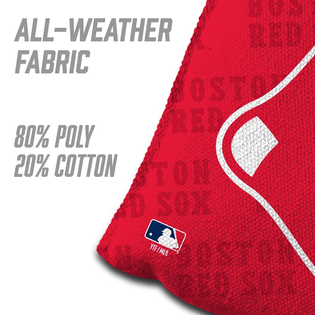 Boston Red Sox Fanpoint Four-Piece Cornhole Bag Set