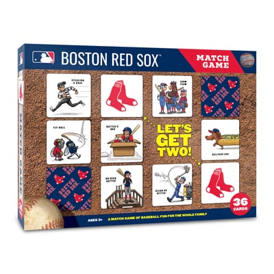 Boston Red Sox Fanpoint Licensed Memory Match Game