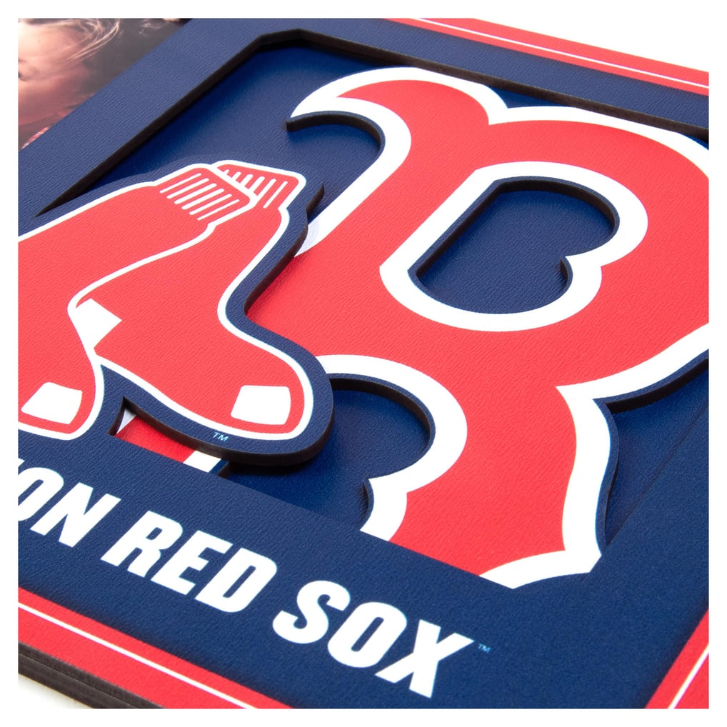 Boston Red Sox IDNA 3D Logo Series Picture Frame