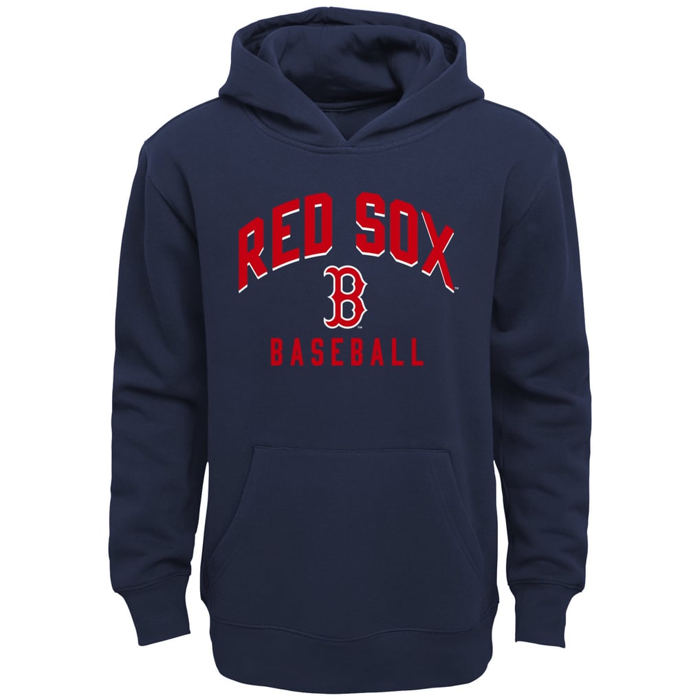 Boston Red Sox Infant Play by Play Pullover Hoodie & Pants Set - Navy/Heather Gray