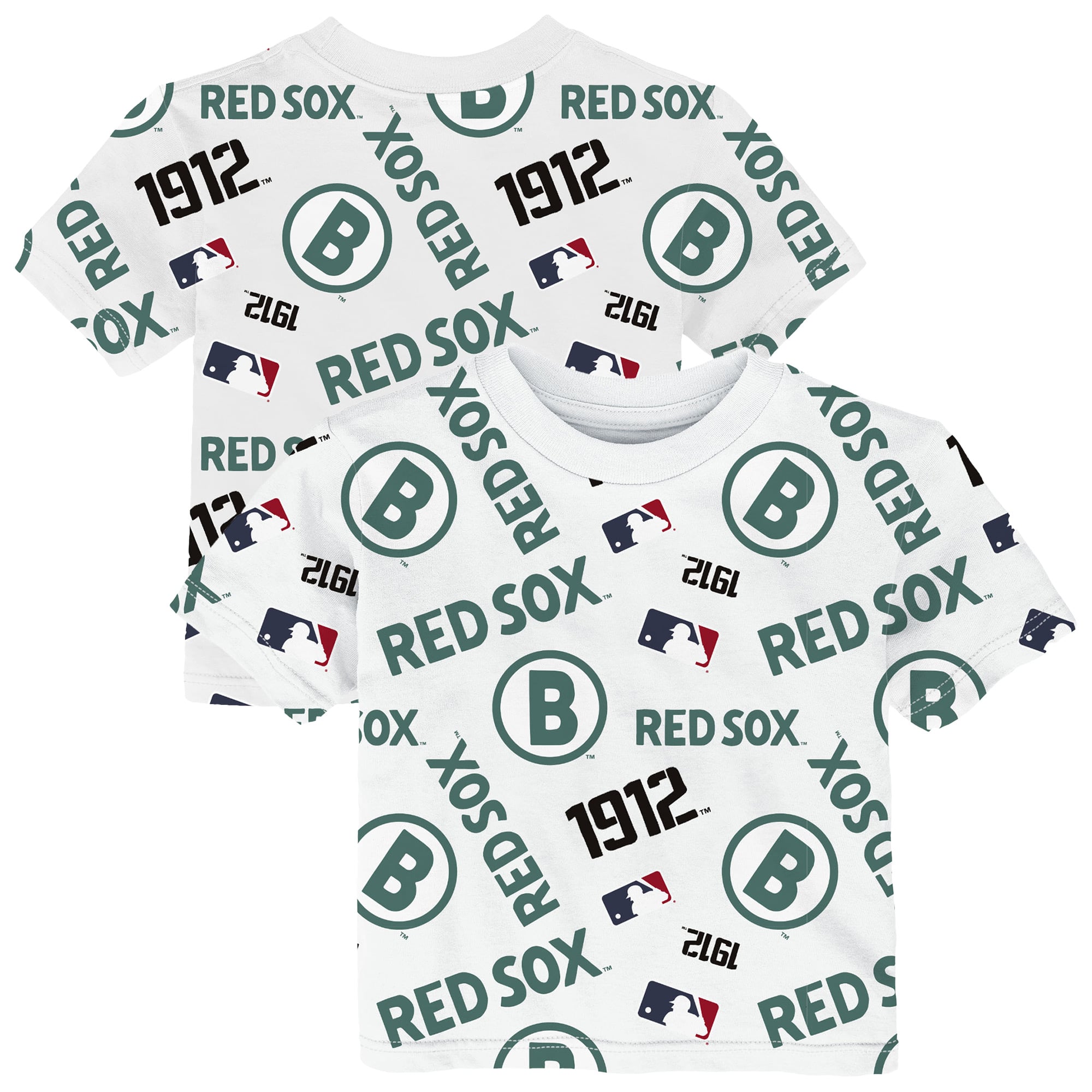 Infant Boston Red Sox Outerstuff White Game Day T-Shirt