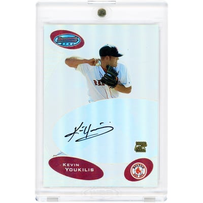 Kevin Youkilis Boston Red Sox Autographed 2003 Bowman Best #BB-KY Card 