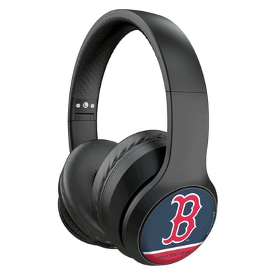 Boston Red Sox Keyscaper Personalized Solid Wireless Bluetooth Headphones With Case