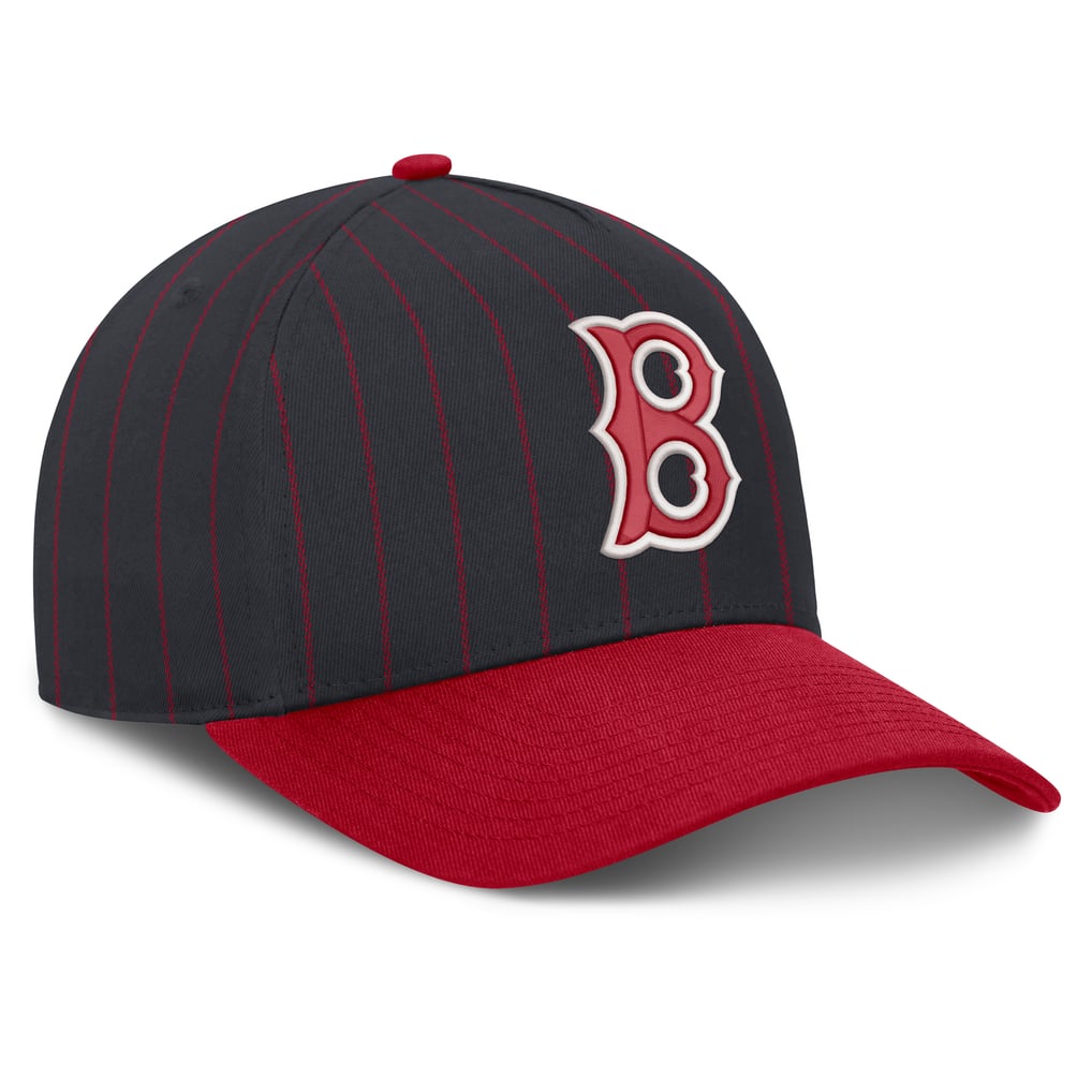 Boston Red Sox Nike Male Cooperstown Rise A-Frame Adjustable Hat - Navy/Red