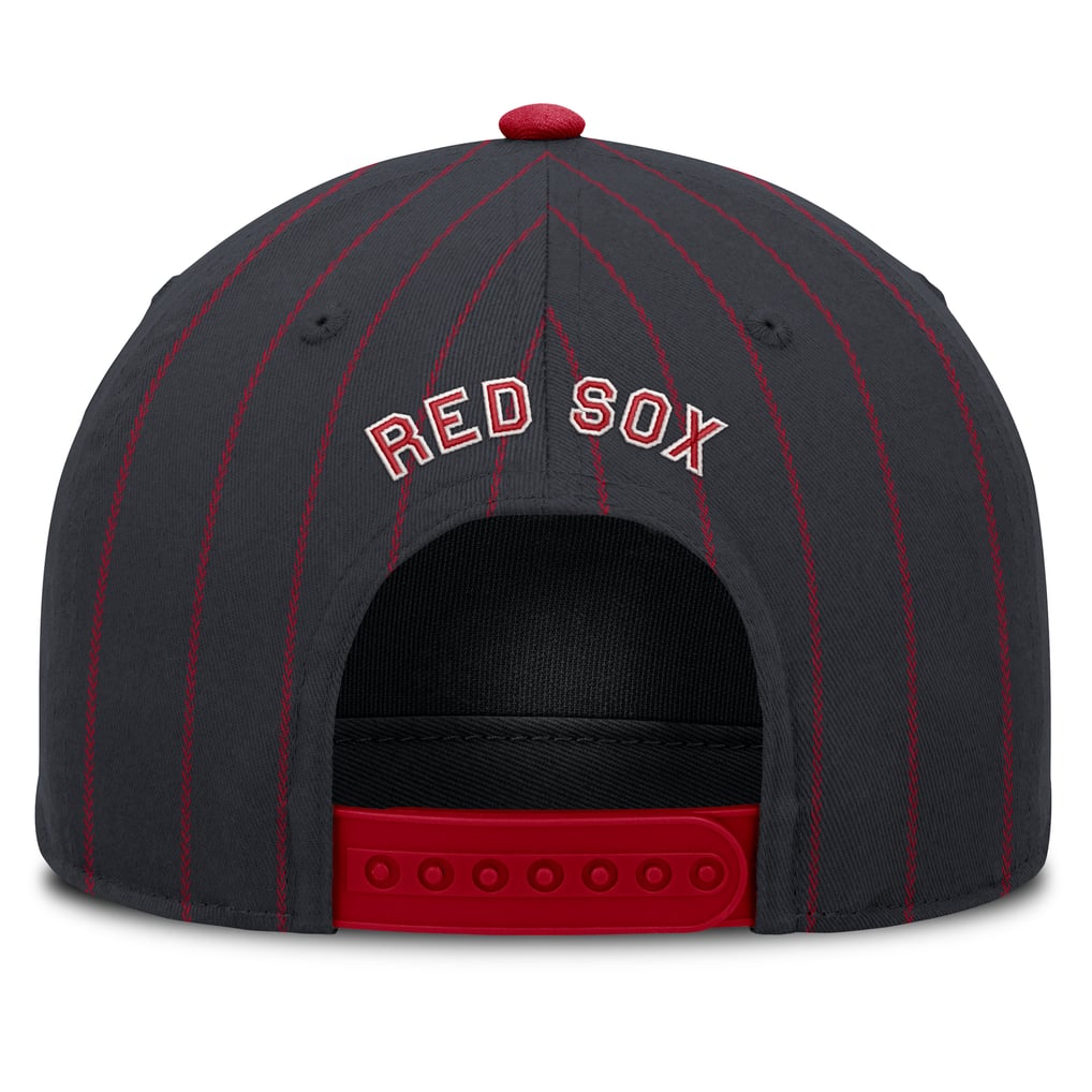 Boston Red Sox Nike Male Cooperstown Rise A-Frame Adjustable Hat - Navy/Red