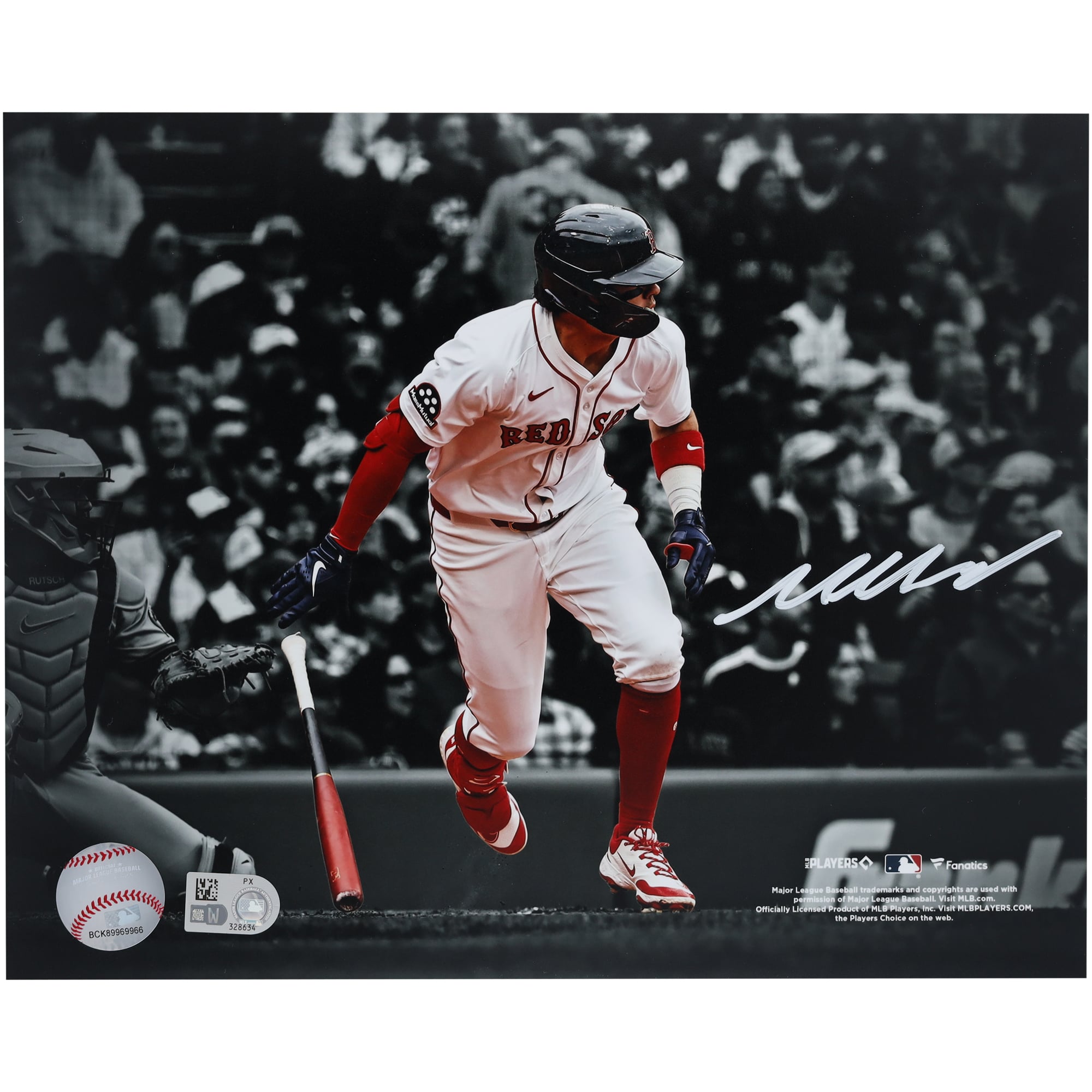 Marcelo Mayer Boston Red Sox Autographed Fanatics Authentic 8