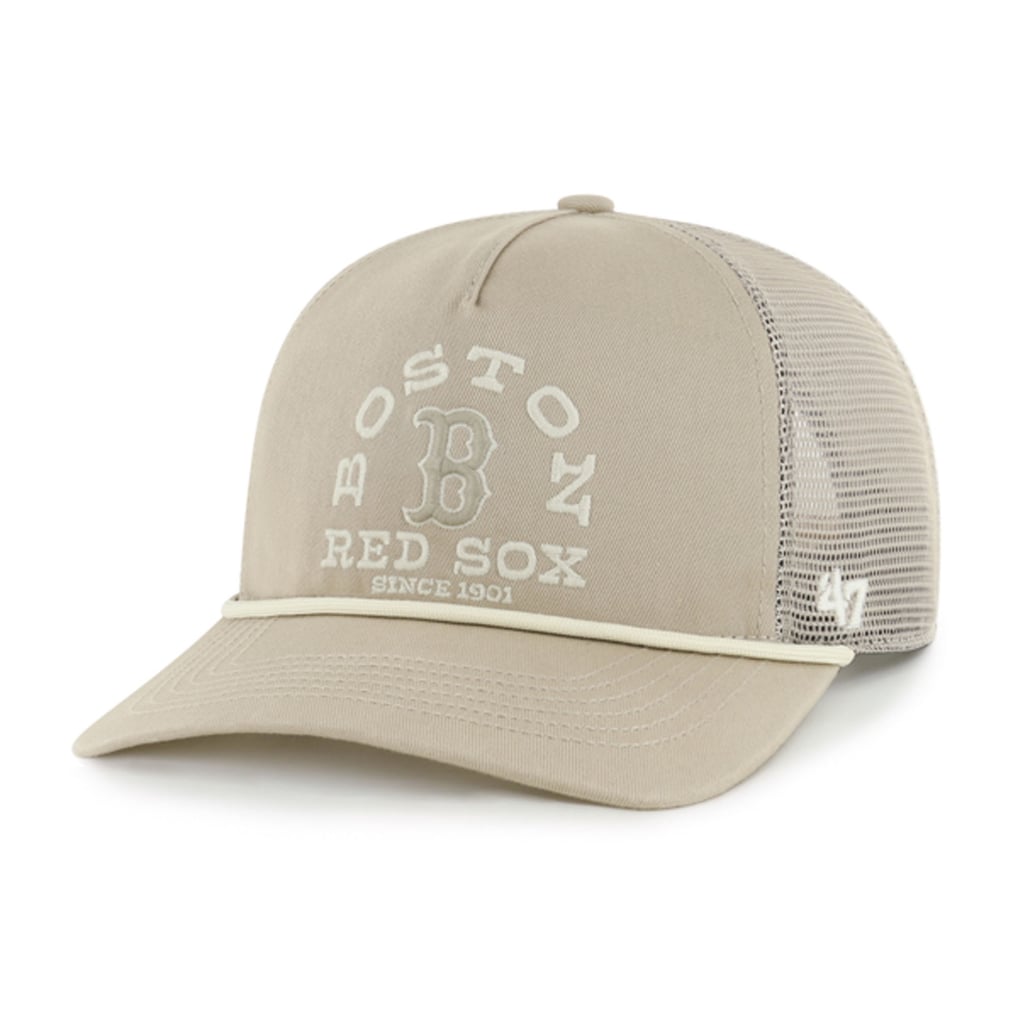 Men's Boston Red Sox '47 Khaki Ranchero Adjustable Hitch Hat